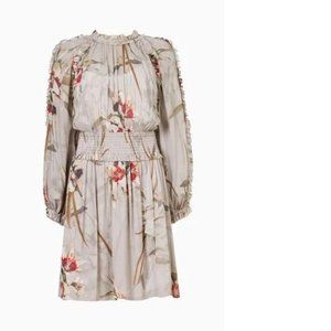 ALLSAINTS Thallo Kuroyuri Floral Dress, Size 0